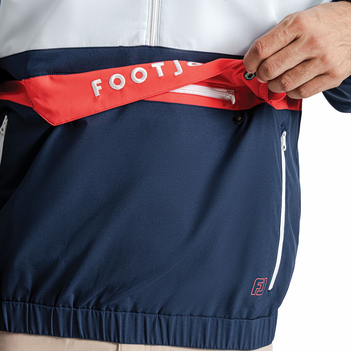 Men FootJoy Après Tee Windbreaker Hoodie