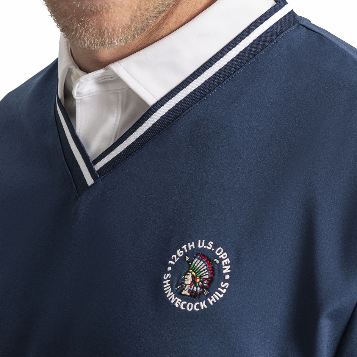 Men FootJoy 2026 U.S. Open V-Neck Windshirt