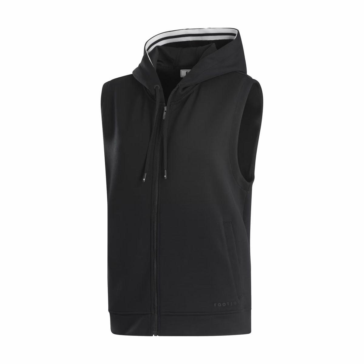 Women FootJoy Full-Zip Hoodie Vest Women-Previous Season Style