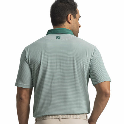 Men FootJoy Feeder Stripe Pique