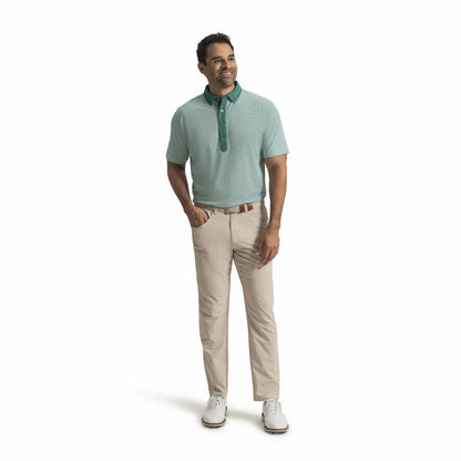 Men FootJoy Feeder Stripe Pique