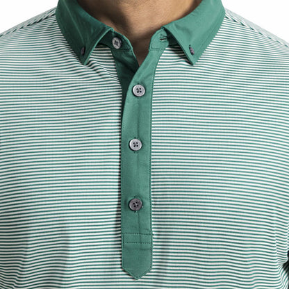 Men FootJoy Feeder Stripe Pique