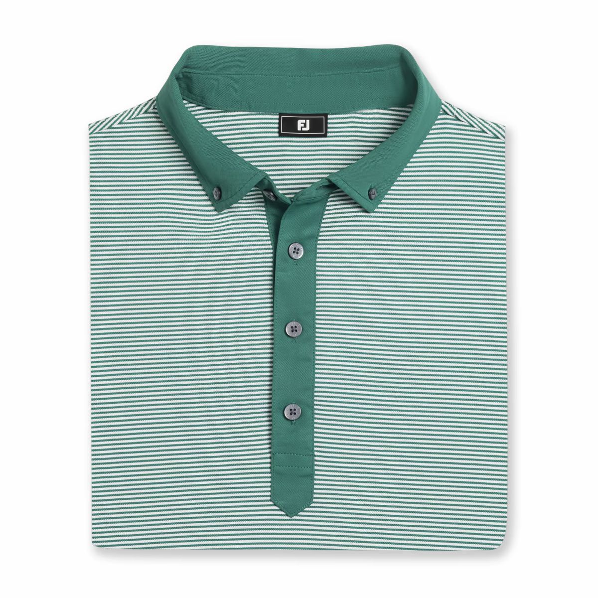 Men FootJoy Feeder Stripe Pique