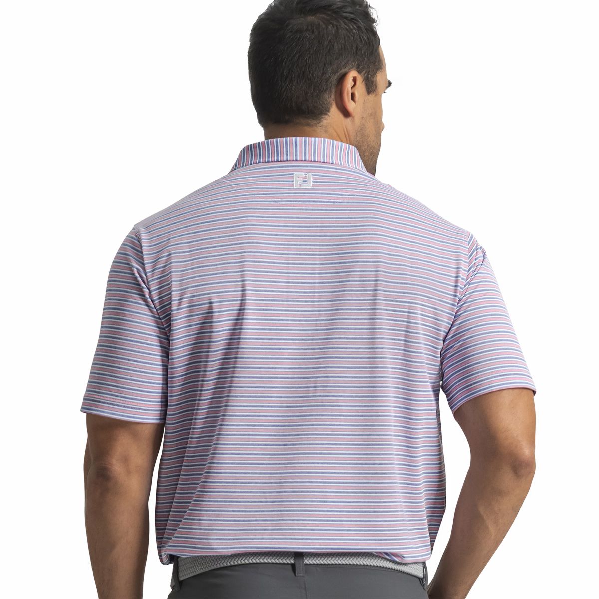 Men FootJoy Heather Stripe Pique