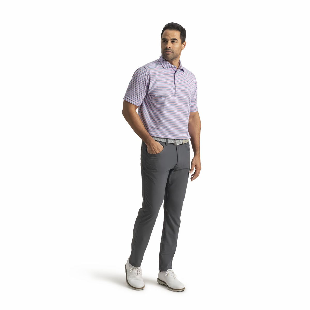 Men FootJoy Heather Stripe Pique
