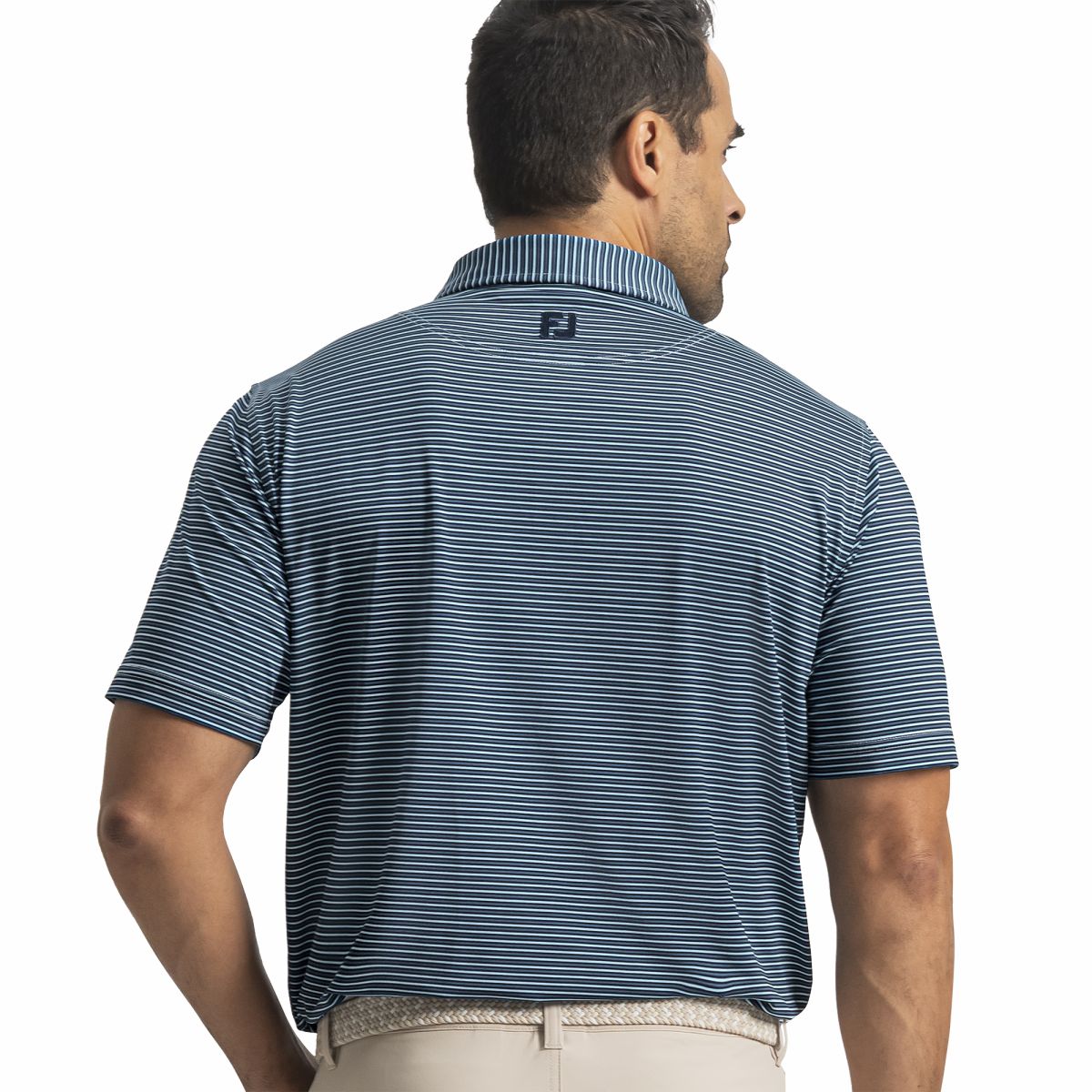 Men FootJoy Smooth Stripe Lisle