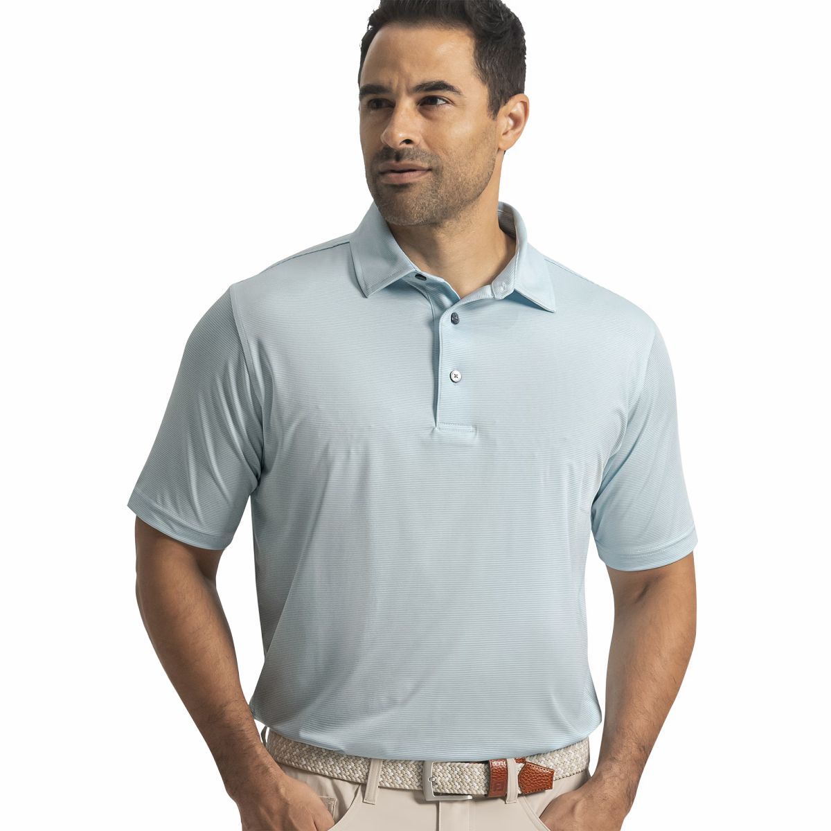 Men FootJoy MicroFeeder Stripe Lisle