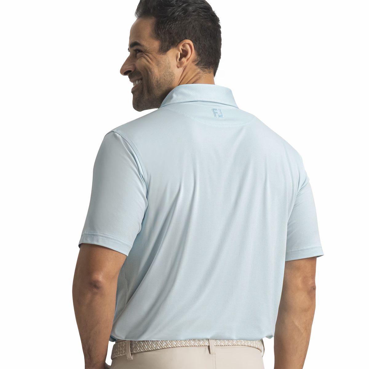 Men FootJoy MicroFeeder Stripe Lisle