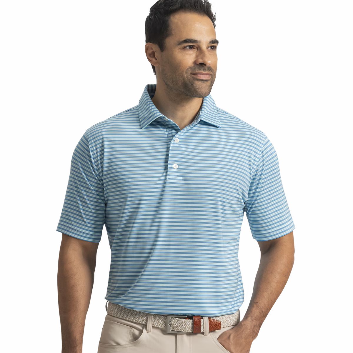 Men FootJoy Horizon Stripe Lisle