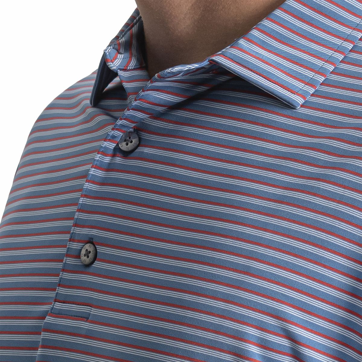 Men FootJoy Shadow Stripe Lisle