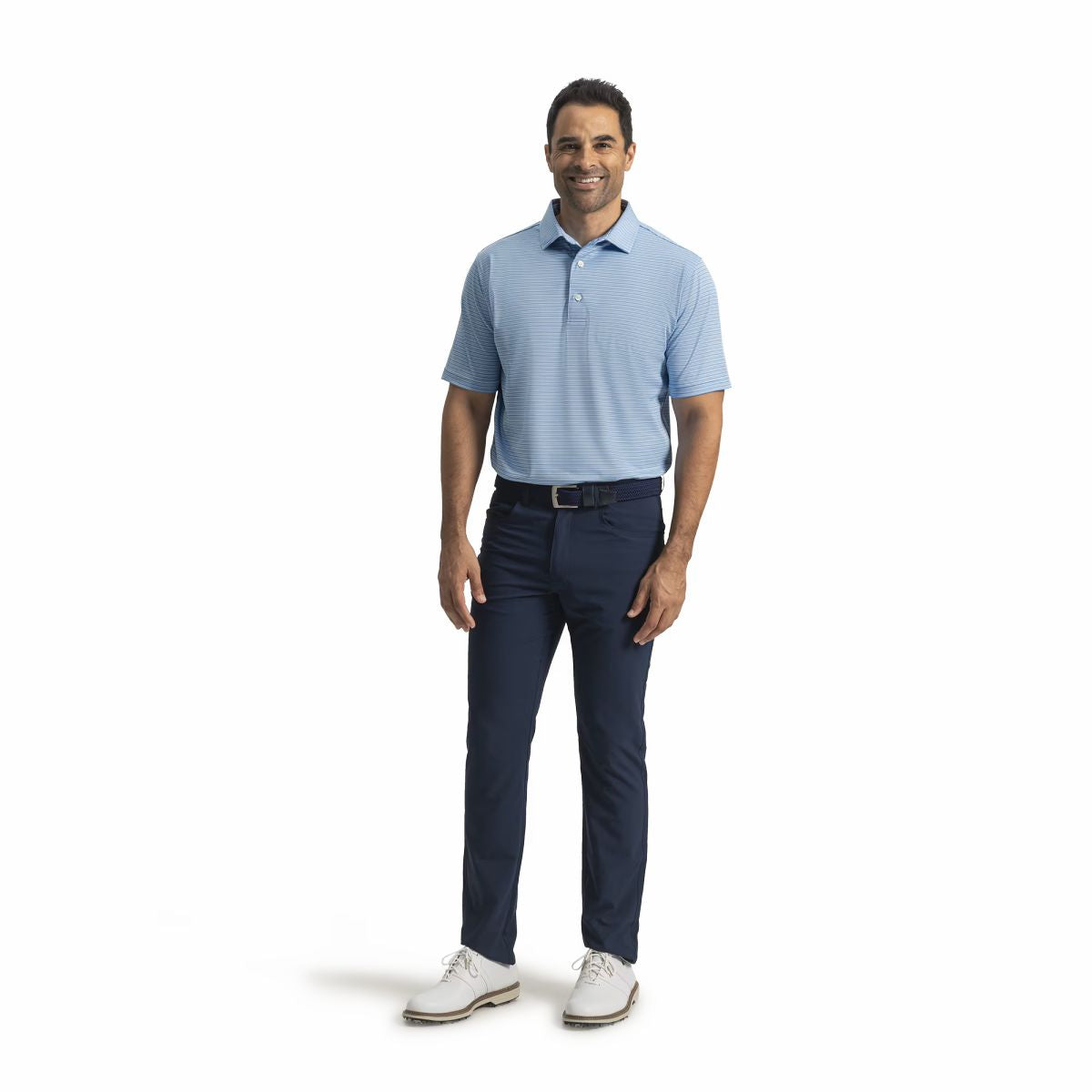 Men FootJoy Multi-Stripe Pique