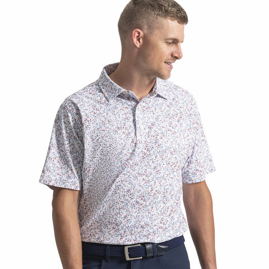 Men FootJoy Watercolor Floral Pique