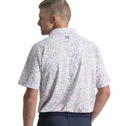 Men FootJoy Watercolor Floral Pique