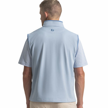 Men FootJoy Brushed Back Vest Pique