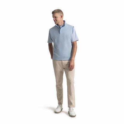 Men FootJoy Brushed Back Vest Pique