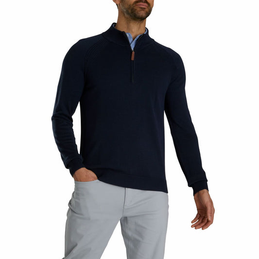 Men FootJoy Half-Zip Sweater