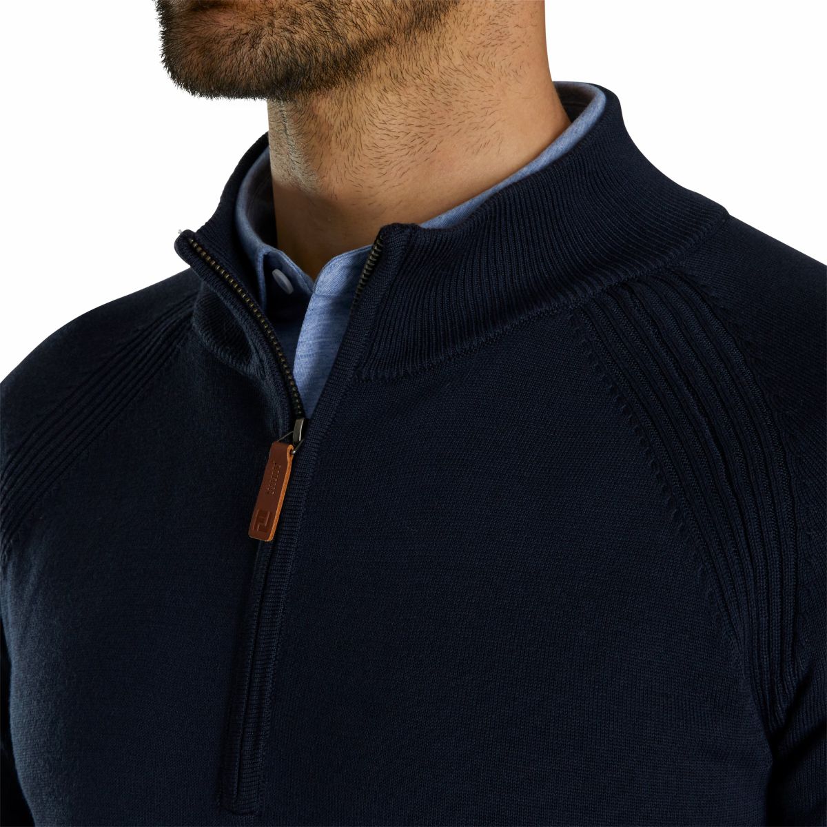 Men FootJoy Half-Zip Sweater