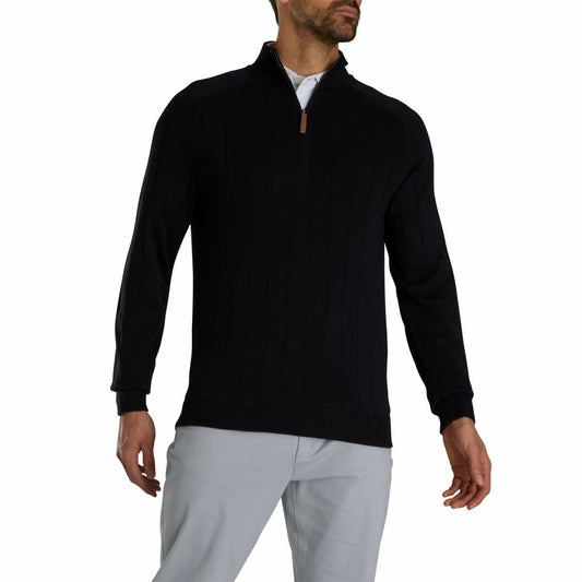 Men FootJoy Drop Needle Lined Sweater