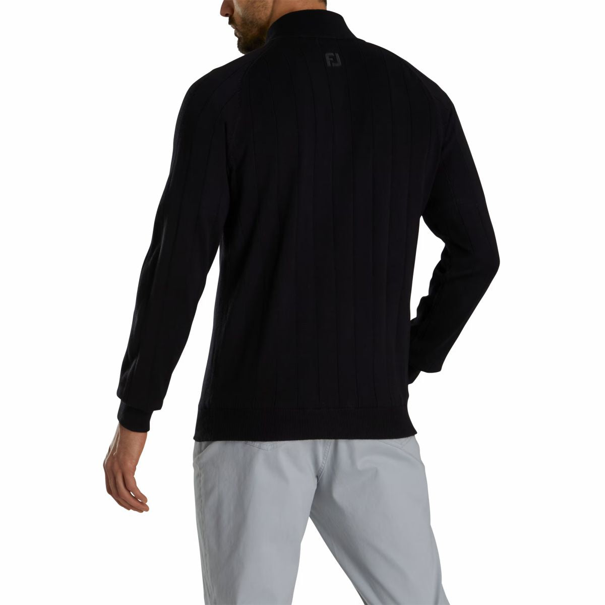 Men FootJoy Drop Needle Lined Sweater