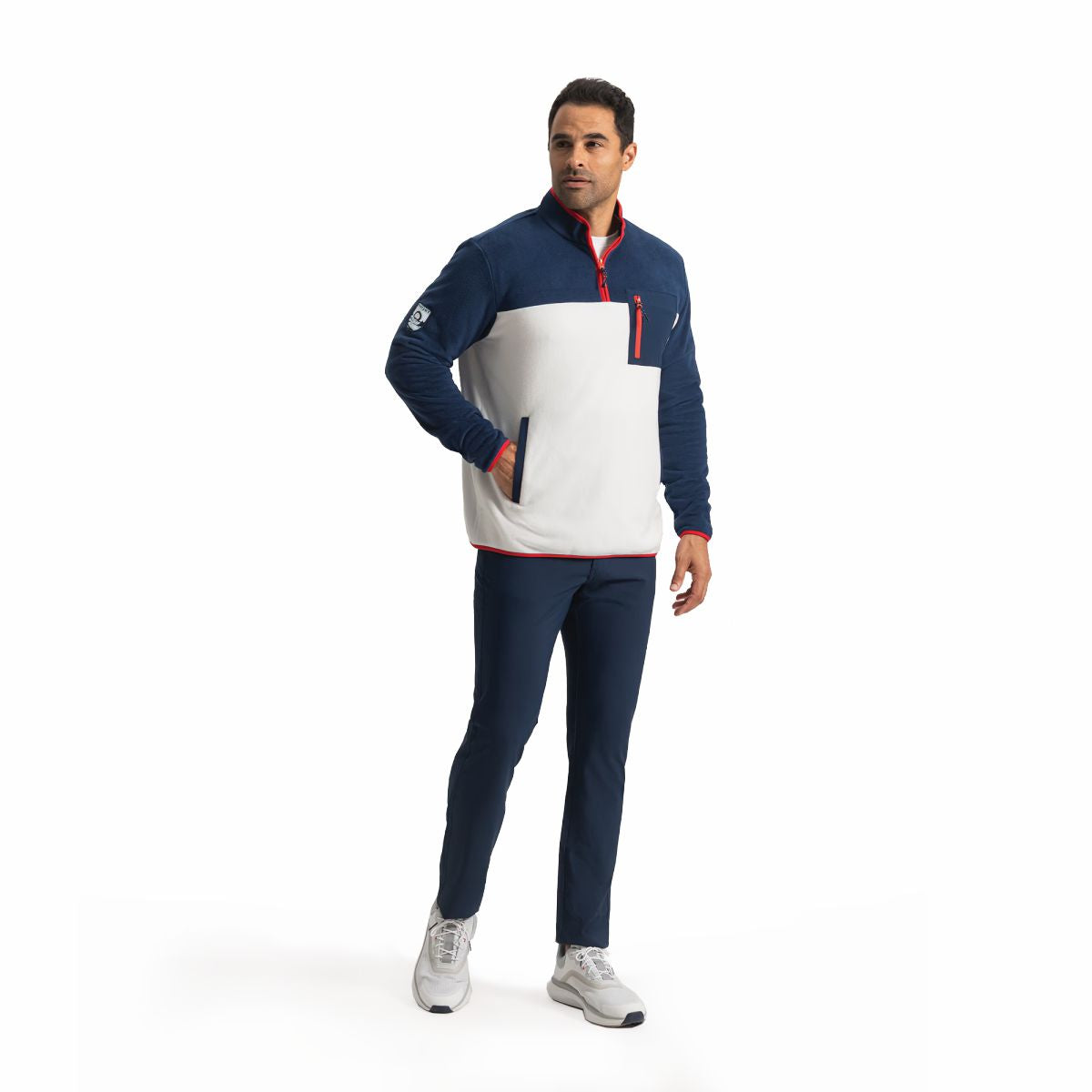 Men FootJoy Après Tee Polar Fleece