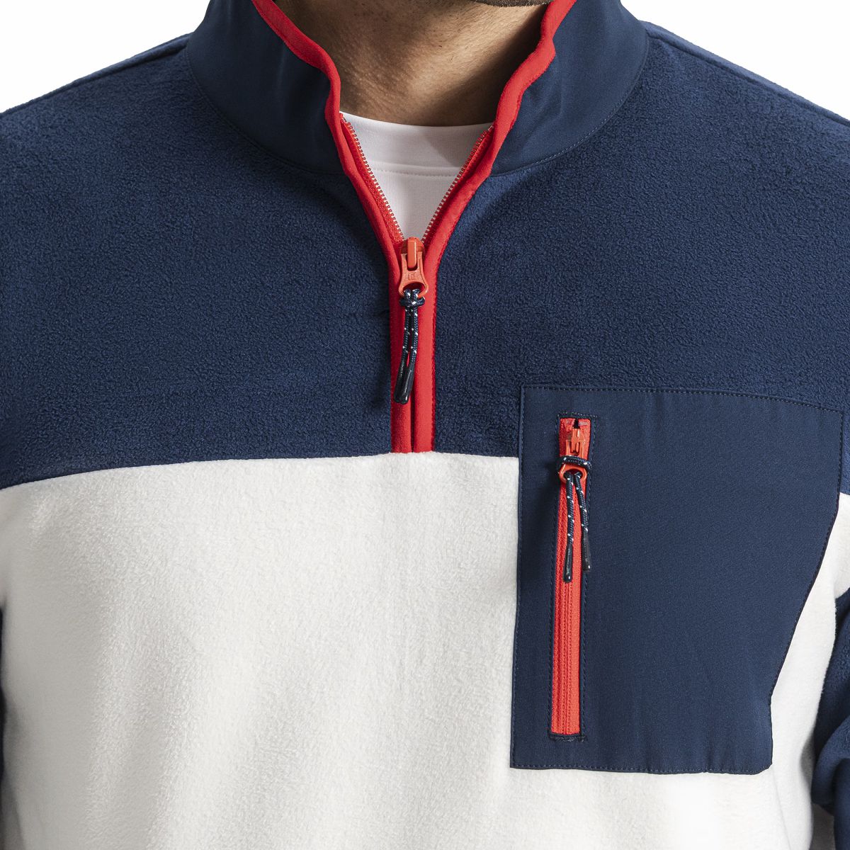 Men FootJoy Après Tee Polar Fleece