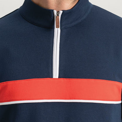 Men FootJoy Après Tee Fleece Knit Quarter-Zip