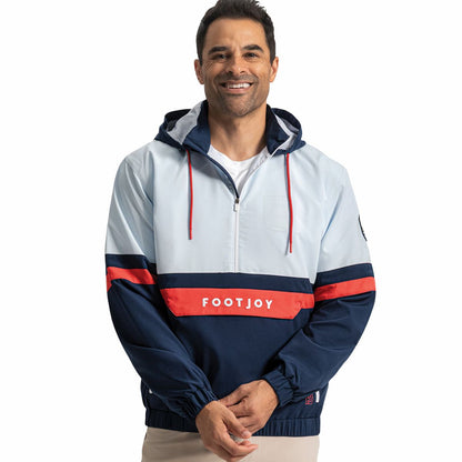 Men FootJoy Après Tee Windbreaker Hoodie
