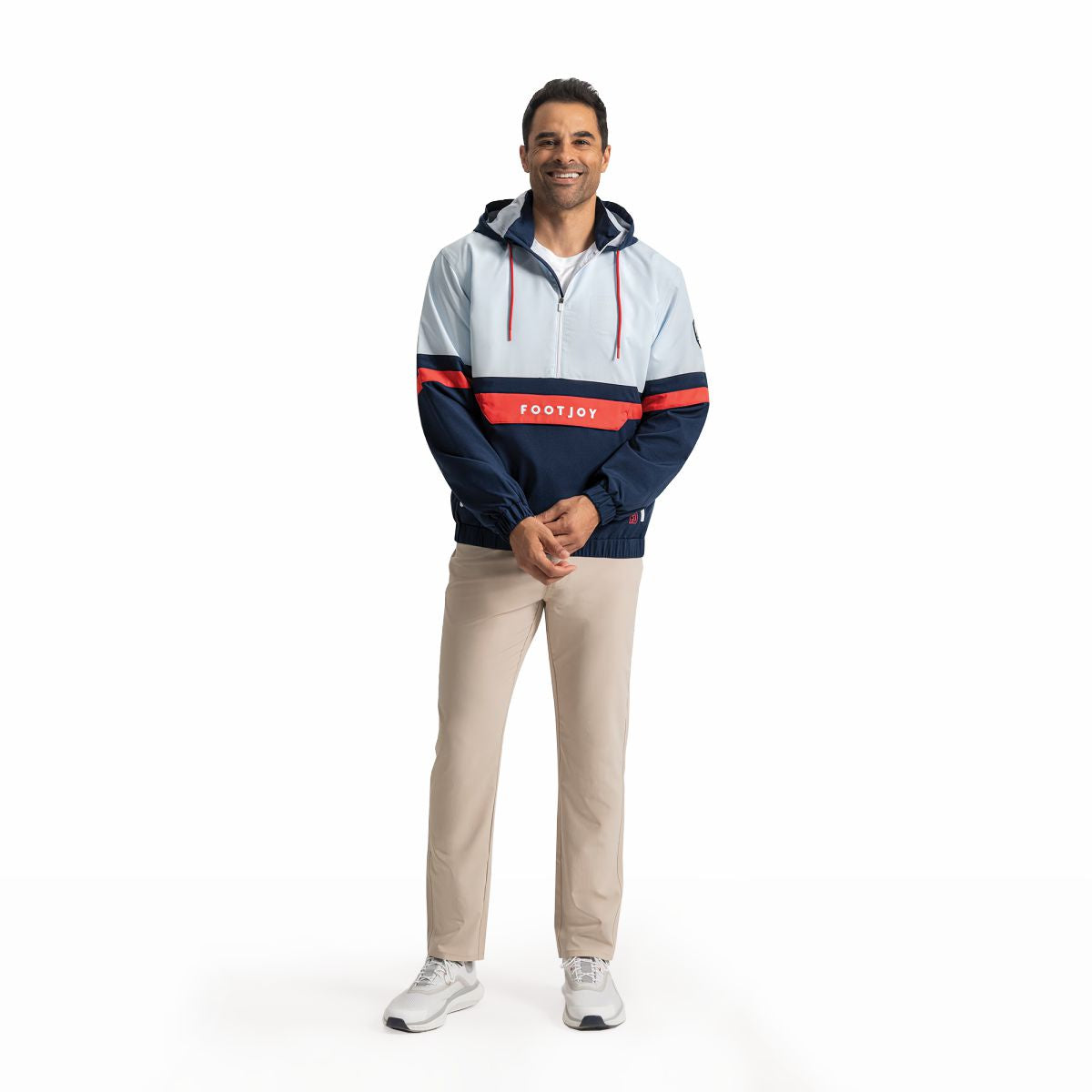 Men FootJoy Après Tee Windbreaker Hoodie