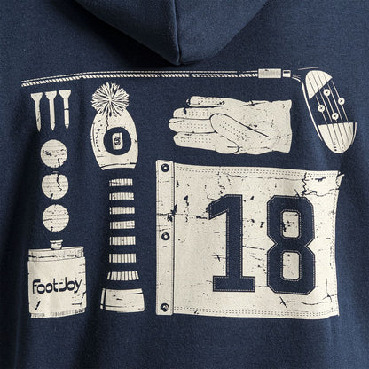 Men FootJoy Heritage Golf Motif Hoodie