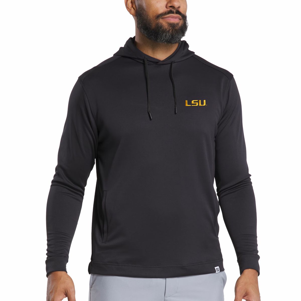 Men FootJoy Lightweight Hoodie LSU