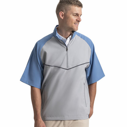 Men FootJoy Zephyr Short Sleeve Windshirt