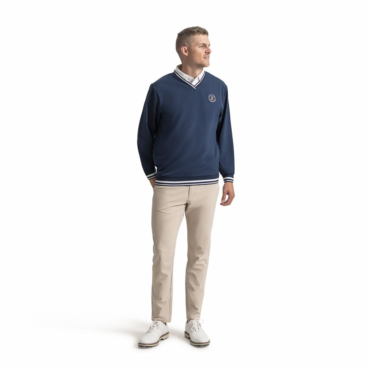 Men FootJoy 2026 U.S. Open V-Neck Windshirt