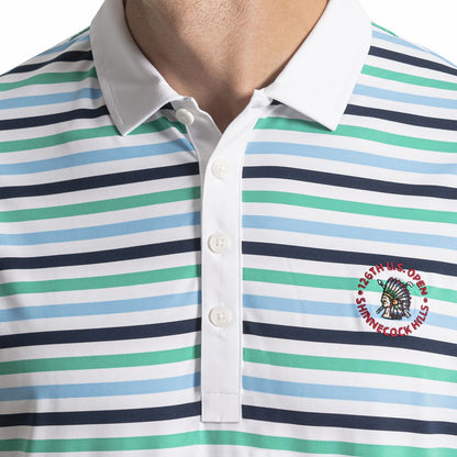 Men FootJoy 2026 U.S. Open Cabana Stripe Polo