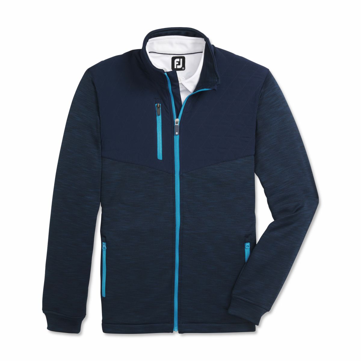 Men FootJoy ThermoSeries Full-Zip Hybrid