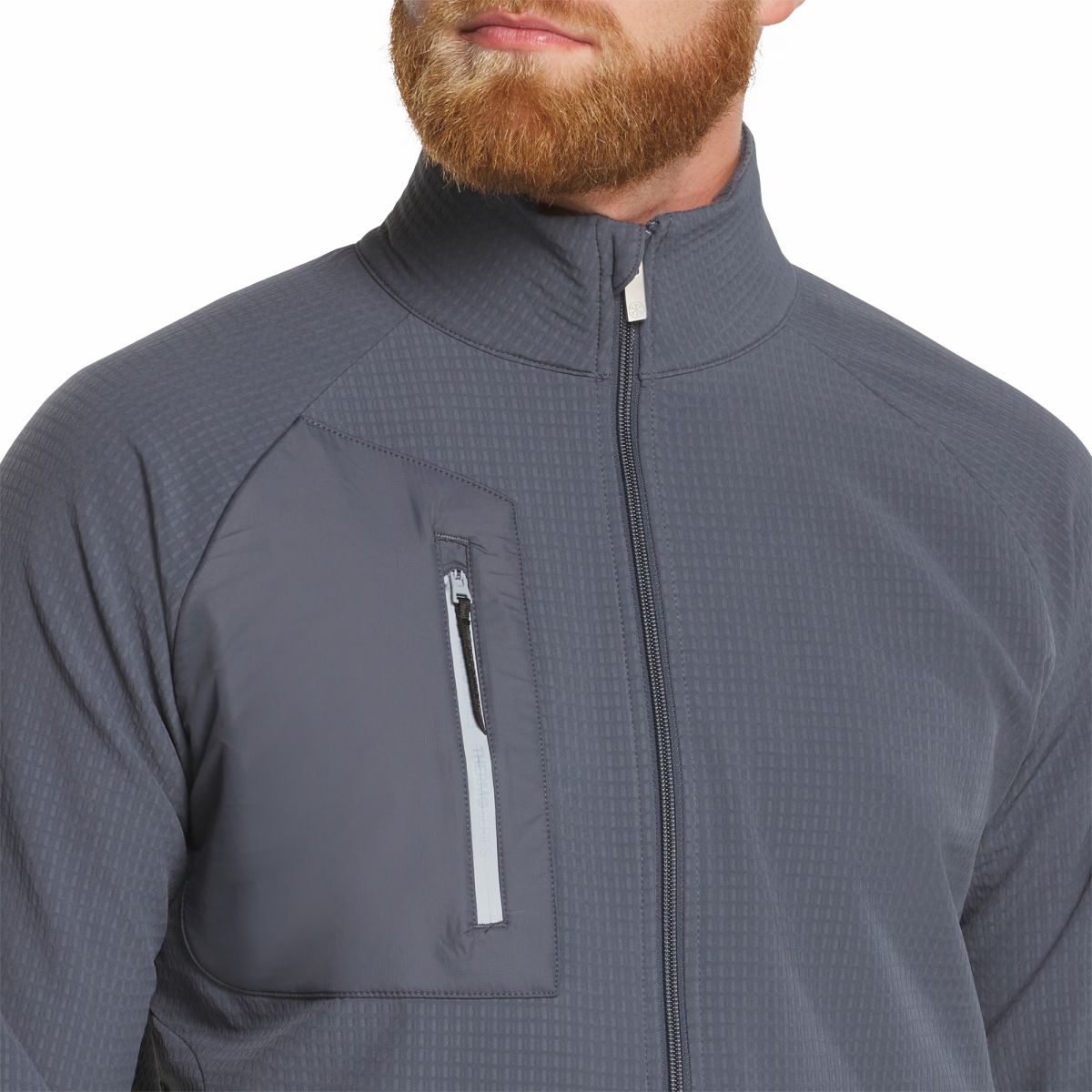 Men FootJoy ThermoSeries Jacquard Jacket