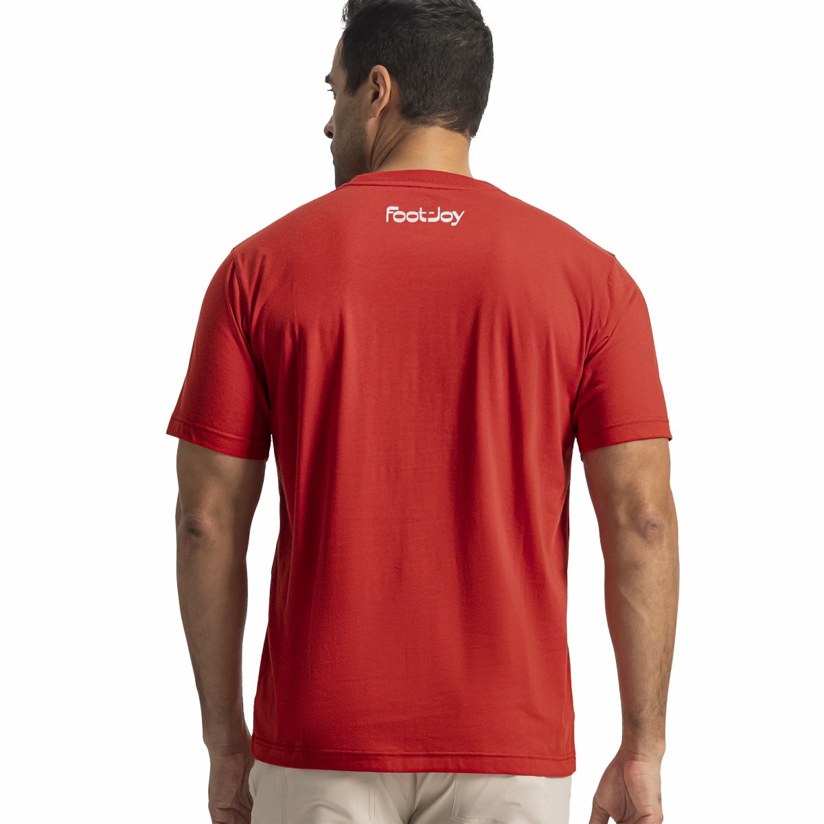 Men FootJoy 18 Flag Tee