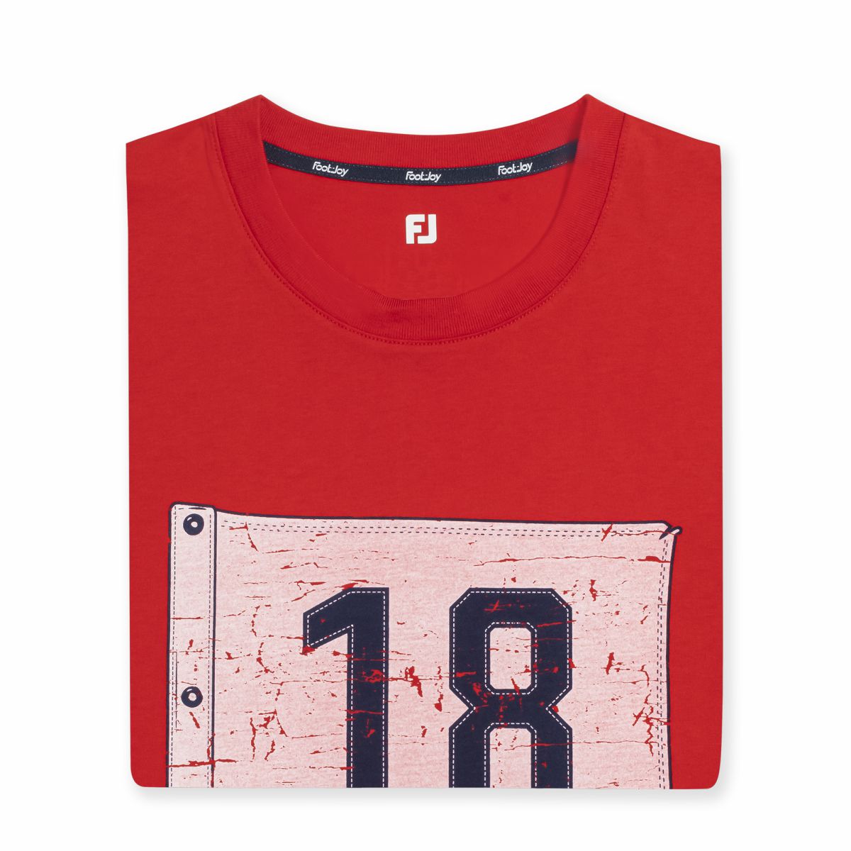 Men FootJoy 18 Flag Tee