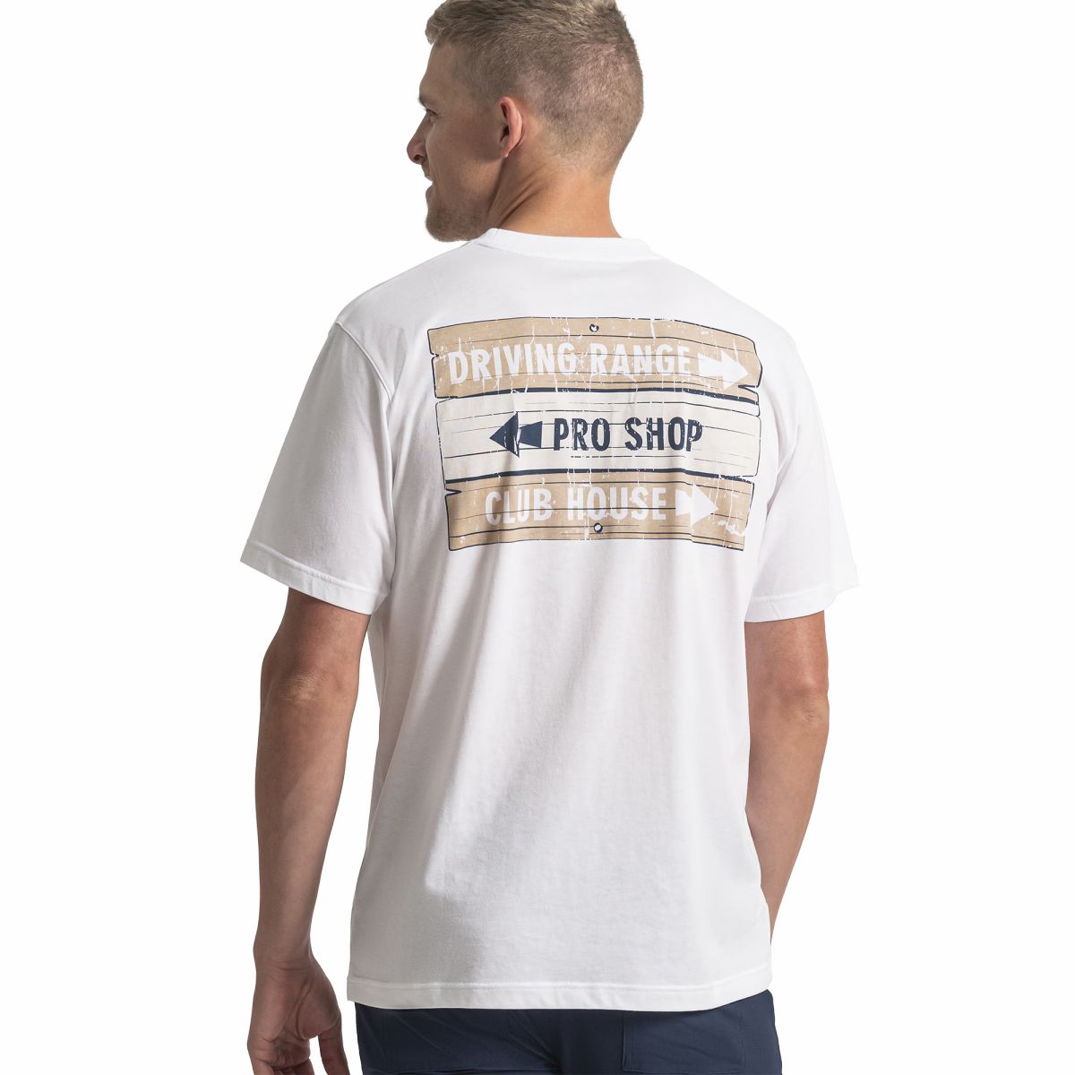 Men FootJoy Heritage Wooden Tee Sign