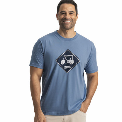 Men FootJoy Heritage Golf Cart Crossing Tee