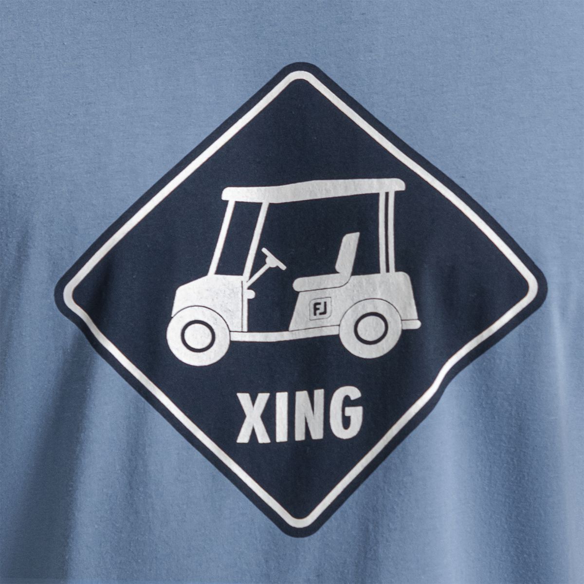 Men FootJoy Heritage Golf Cart Crossing Tee