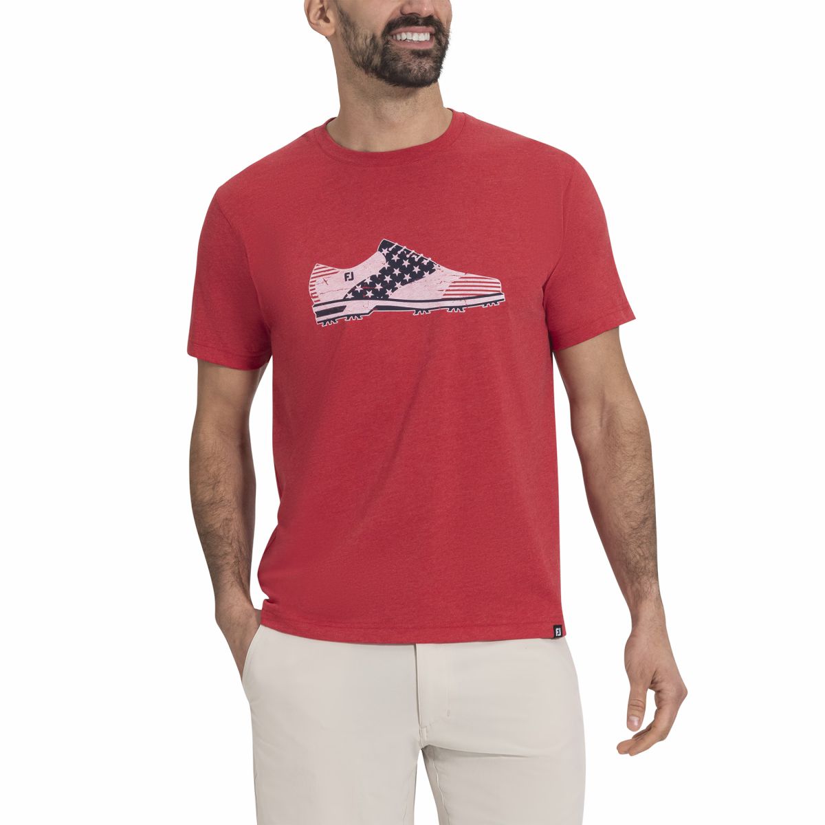 Men FootJoy Shoe Graphic Tee