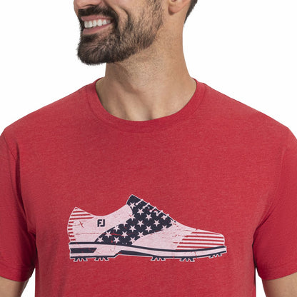 Men FootJoy Shoe Graphic Tee