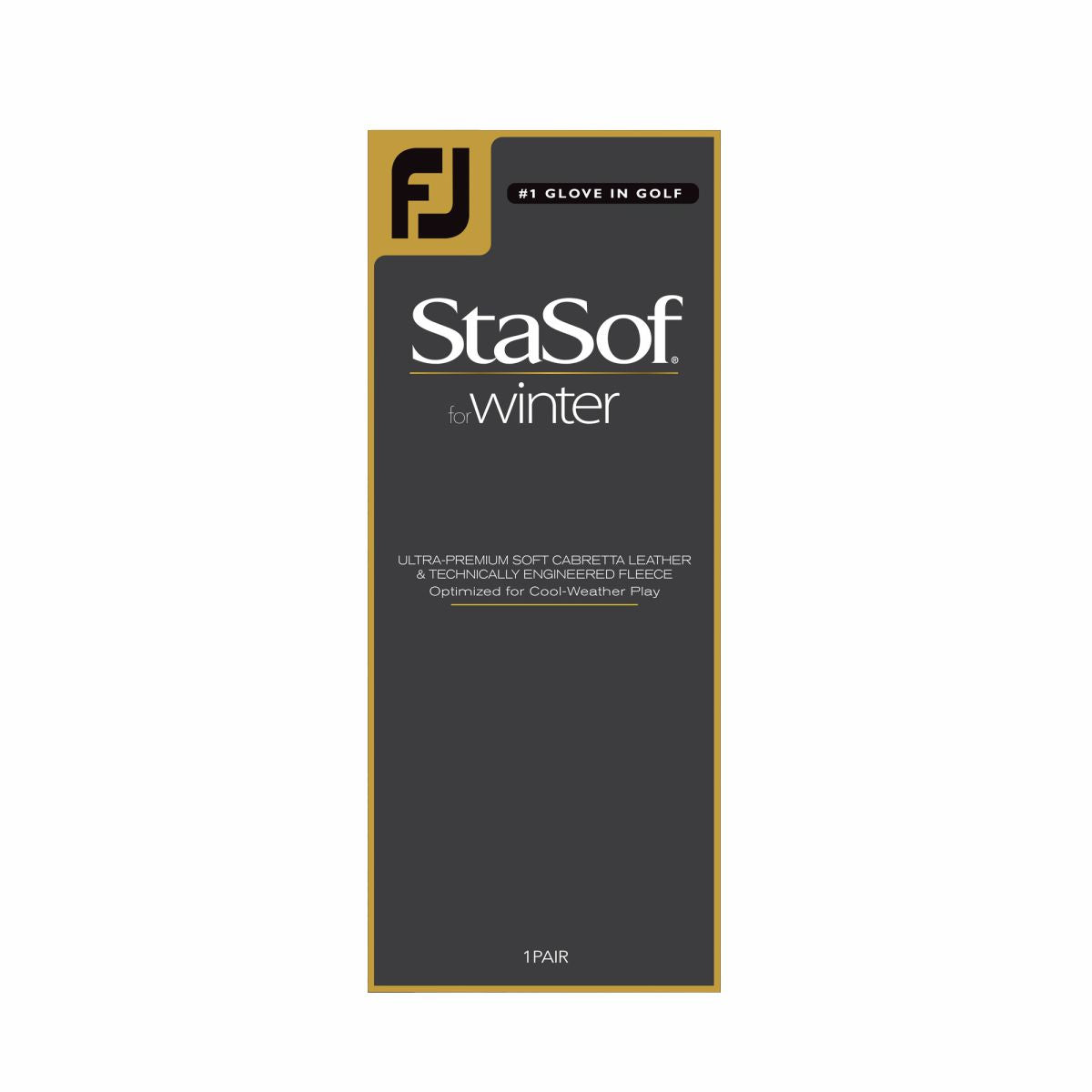 Men FootJoy StaSof Winter Pair