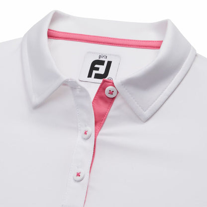Men FootJoy Short Sleeve Shirt Junior Girl
