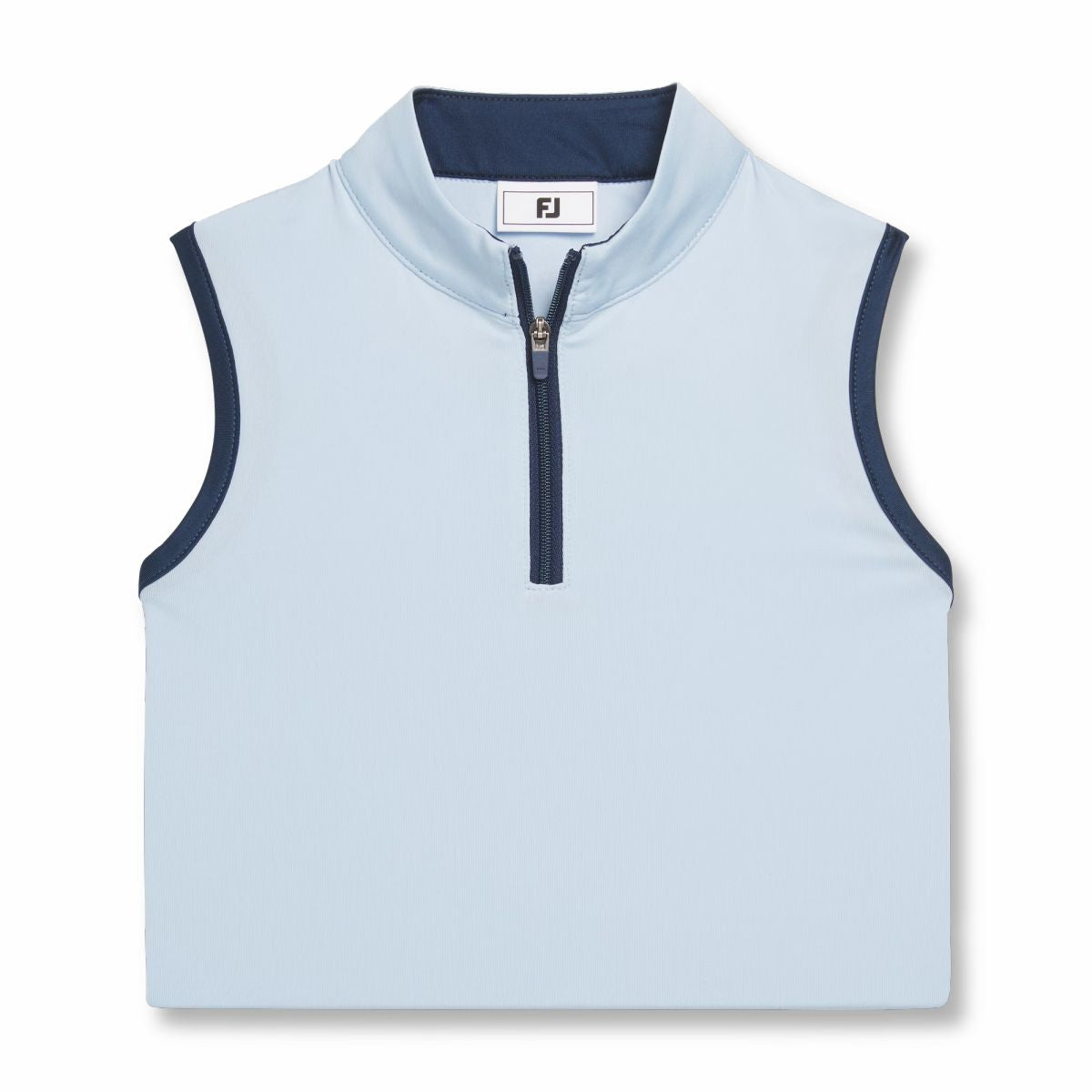 Men FootJoy Sleeveless Quarter-Zip Junior Girl