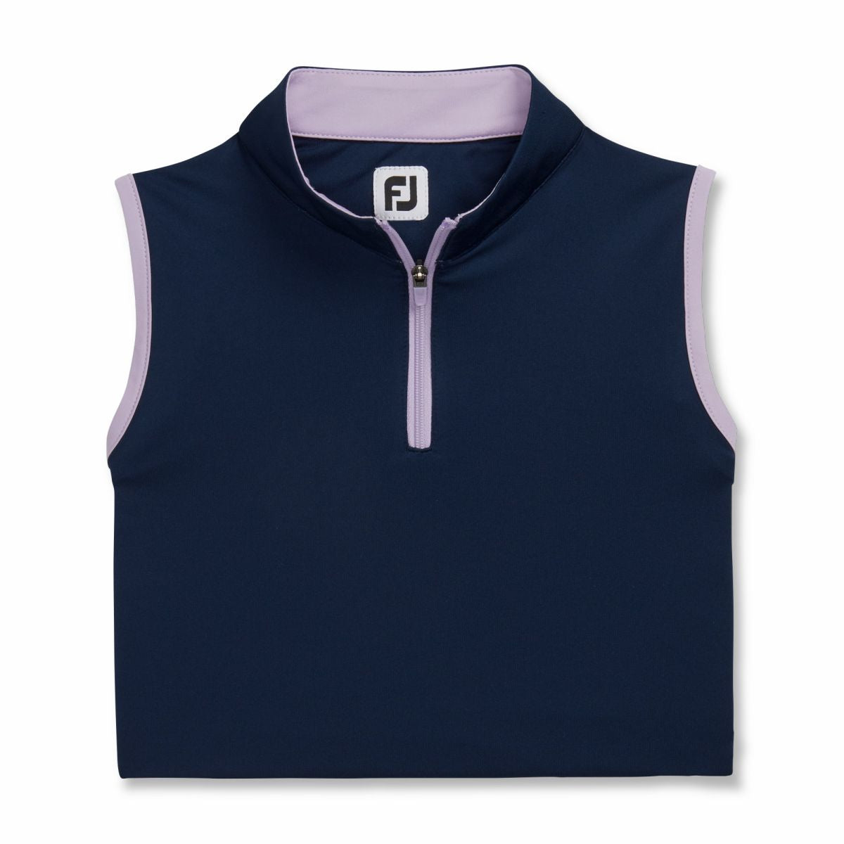 Men FootJoy Sleeveless Quarter-Zip Junior Girl