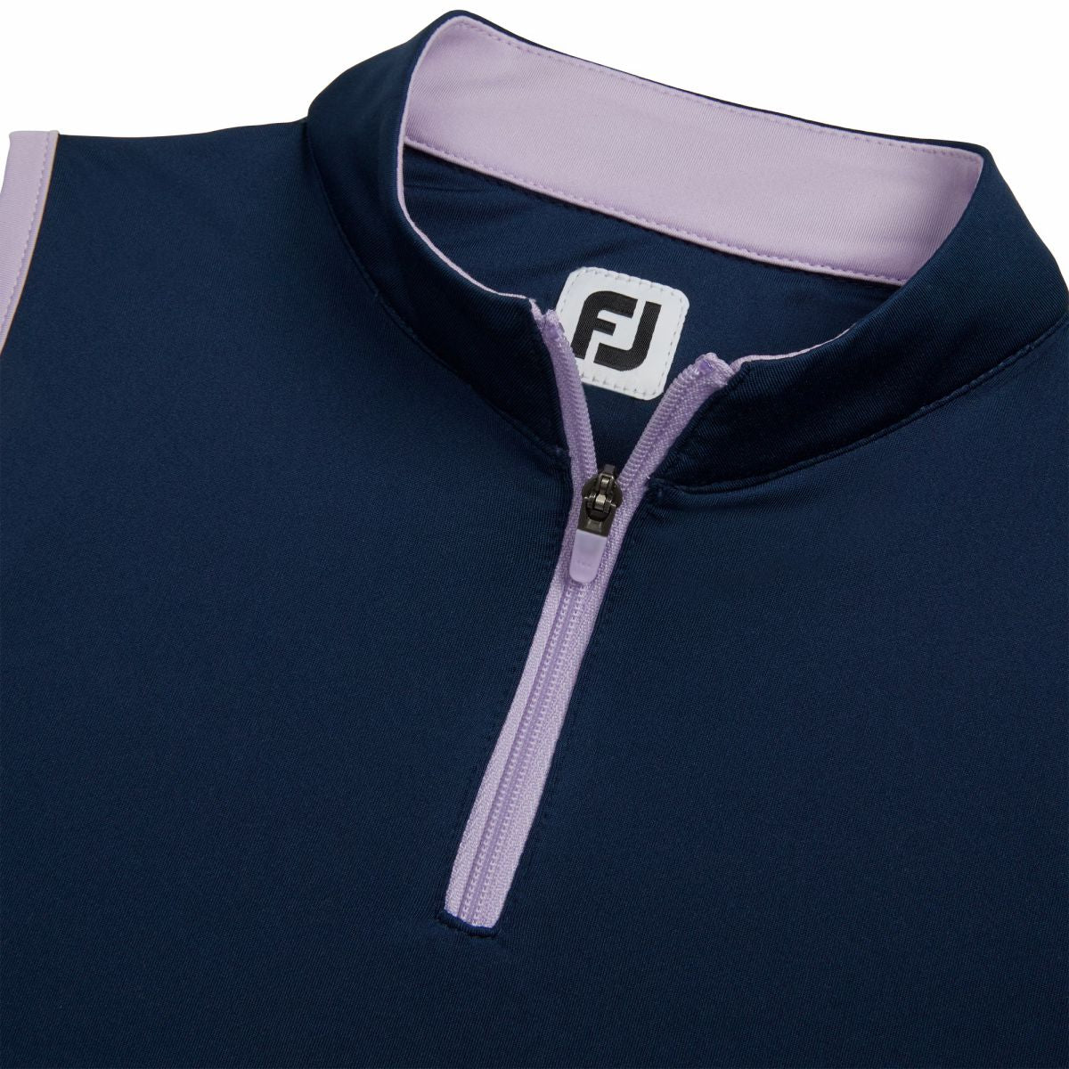Men FootJoy Sleeveless Quarter-Zip Junior Girl