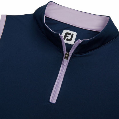 Men FootJoy Sleeveless Quarter-Zip Junior Girl