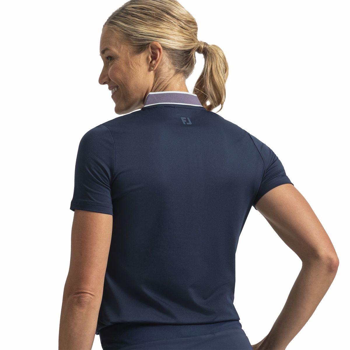 Women FootJoy Blade Collar Zip Polo Women