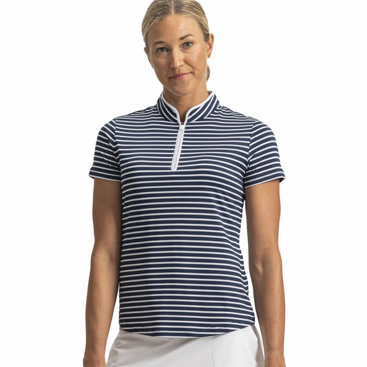 Women FootJoy Zip Front Stripe Women